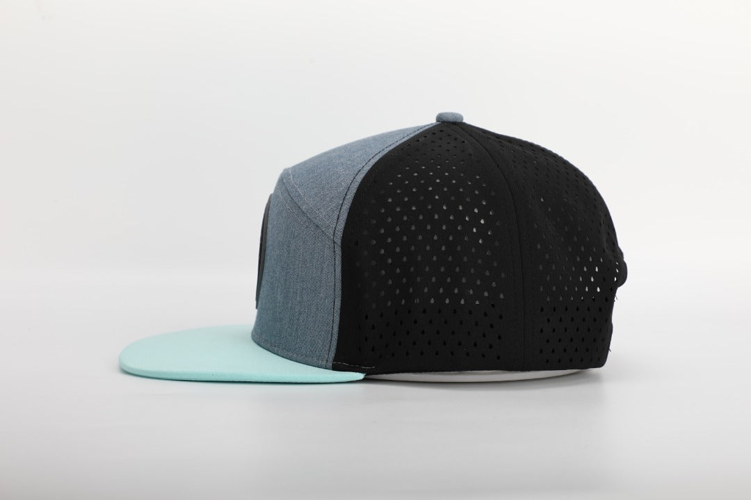 Premium Active 6-Panel Logo Hat (Tri-Color)