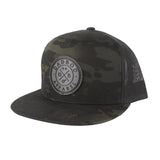Multicam Black Logo Trucker Hat (3D Logo)