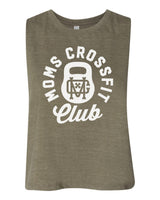 Moms Crossfit Club Crop Tank