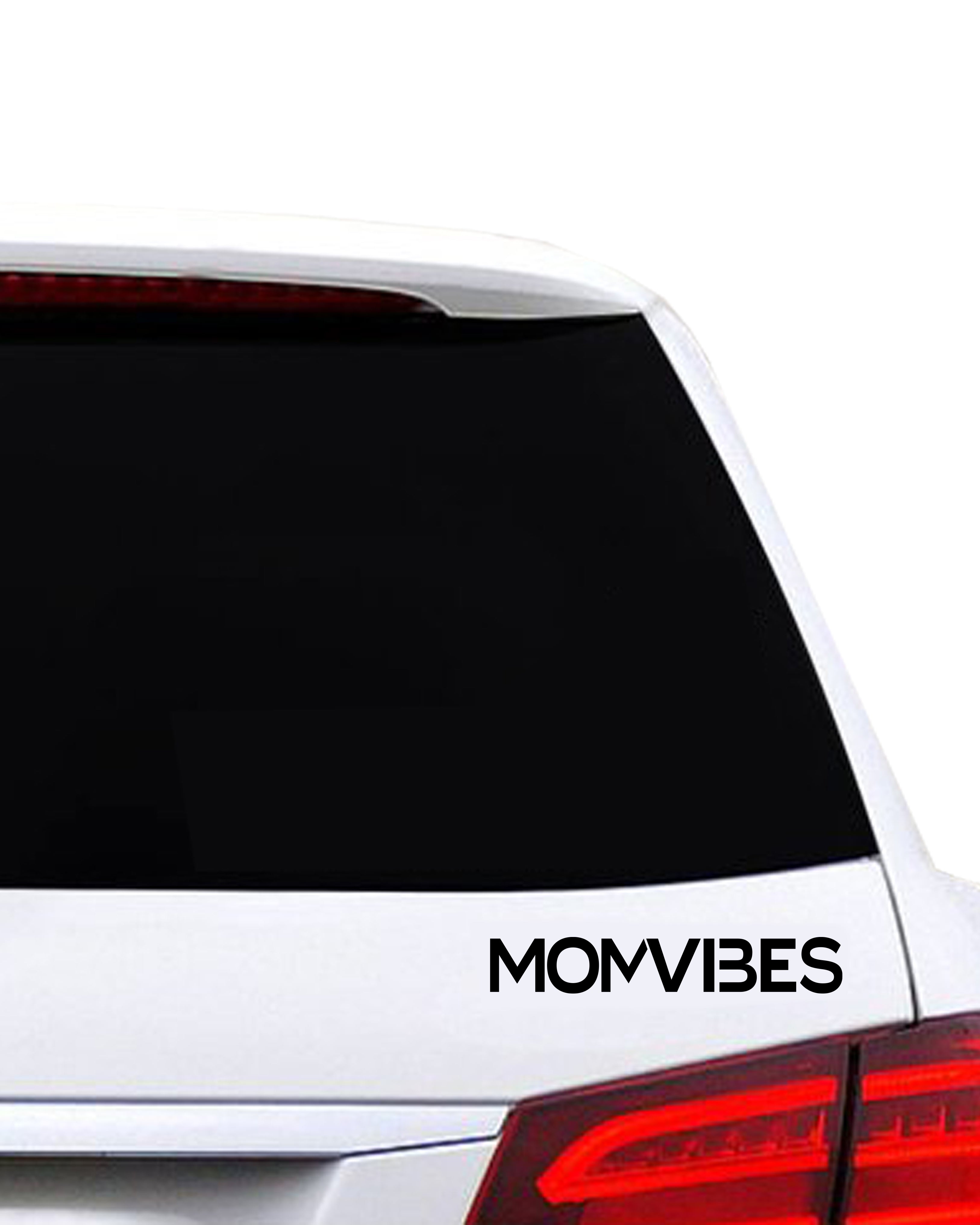 MOMVIBES Word Mark Die Cut Decal