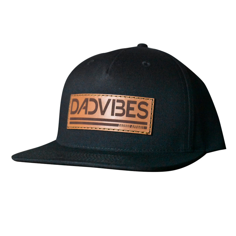 DadVibes Classic - LOW PROFILE Snapback (Black)